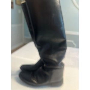 Mountain Horse Boots Womens 8 Tall Riding Leather Equestrian Sport Utility Black